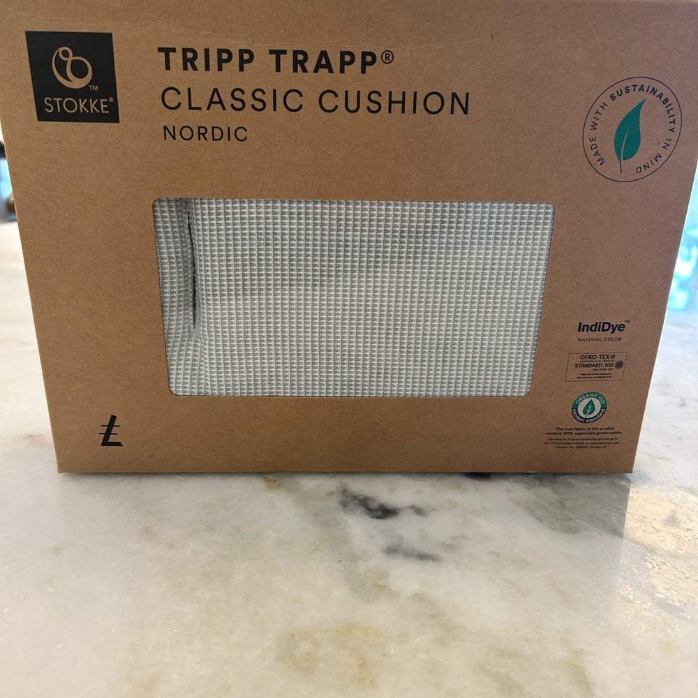 Tripp Trapp classic cushion Nordic grey